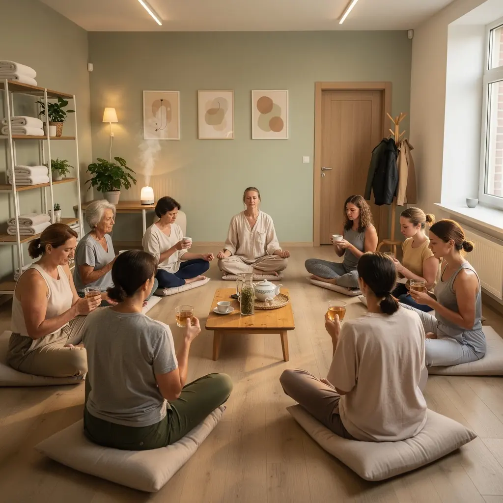 Natūralios žolelės, naudojamos magnio arbatai gaminti