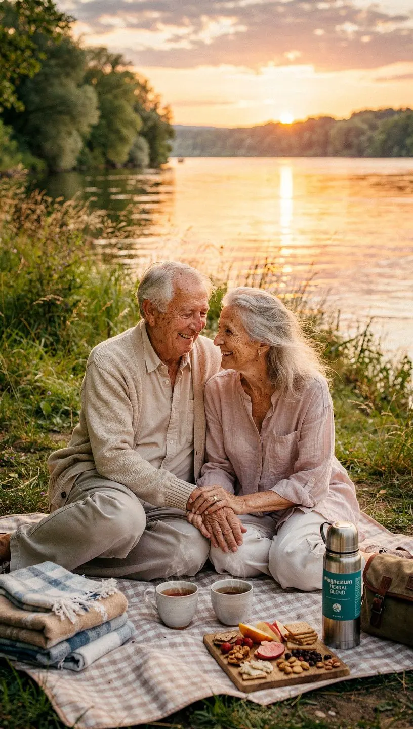 Žolelių arbatos ingredientai, sudėti į skaidrų indą, demonstruojantys jų spalvą ir tekstūrą.