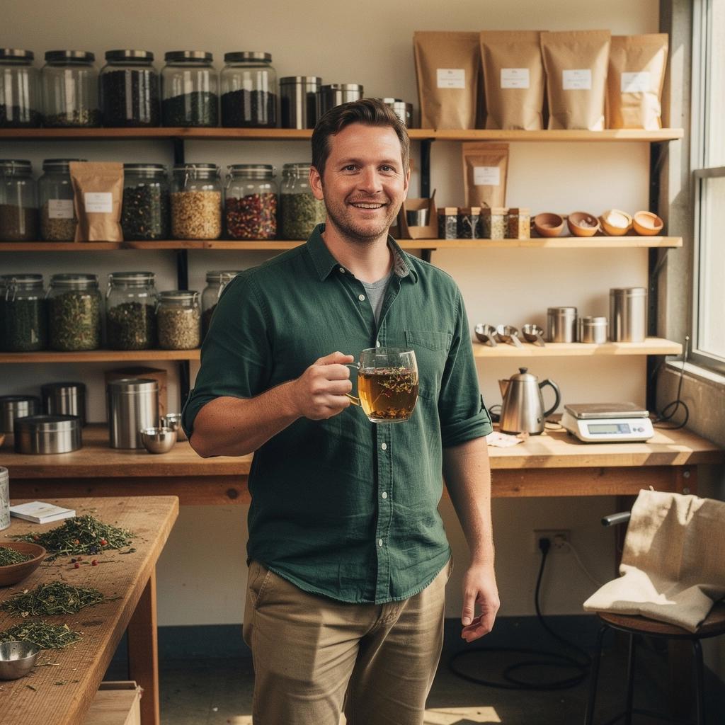 Raminantis puodelis arbatos su magnio priedu ir žolelėmis